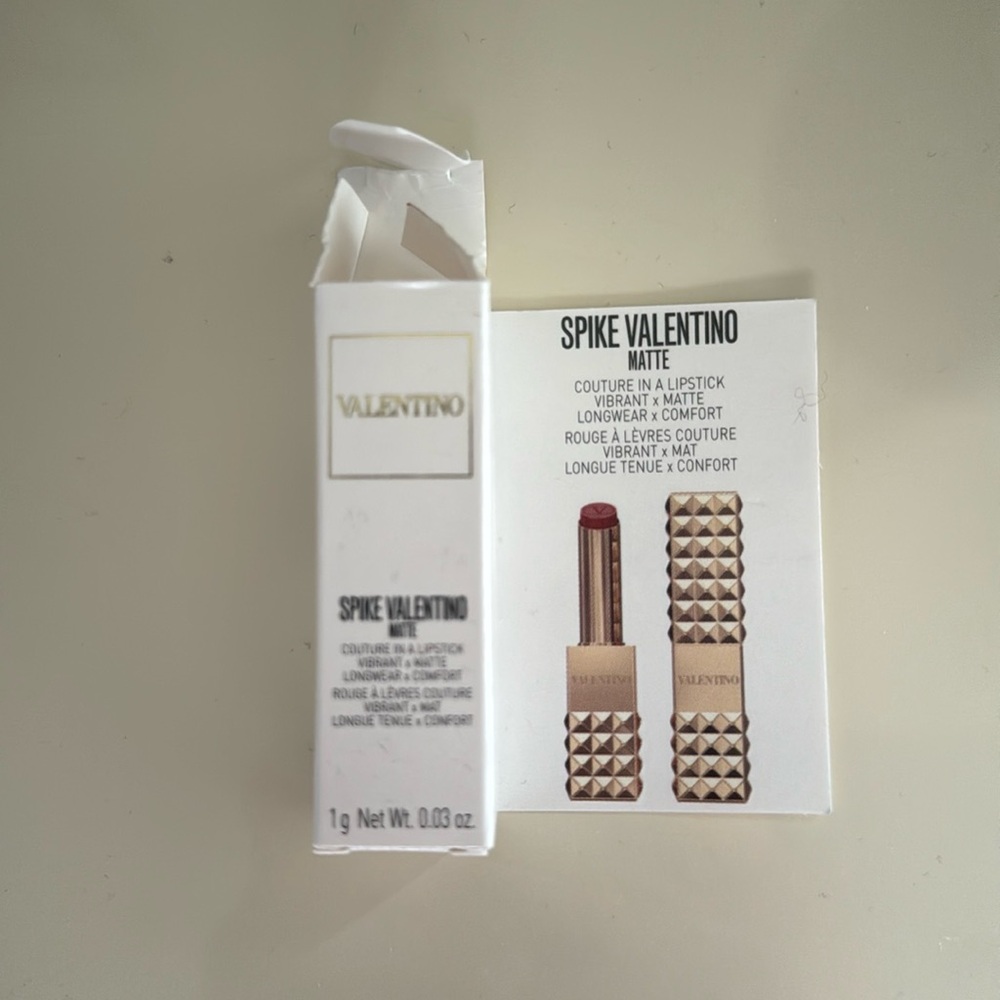 Valentino mini lipstick NIB